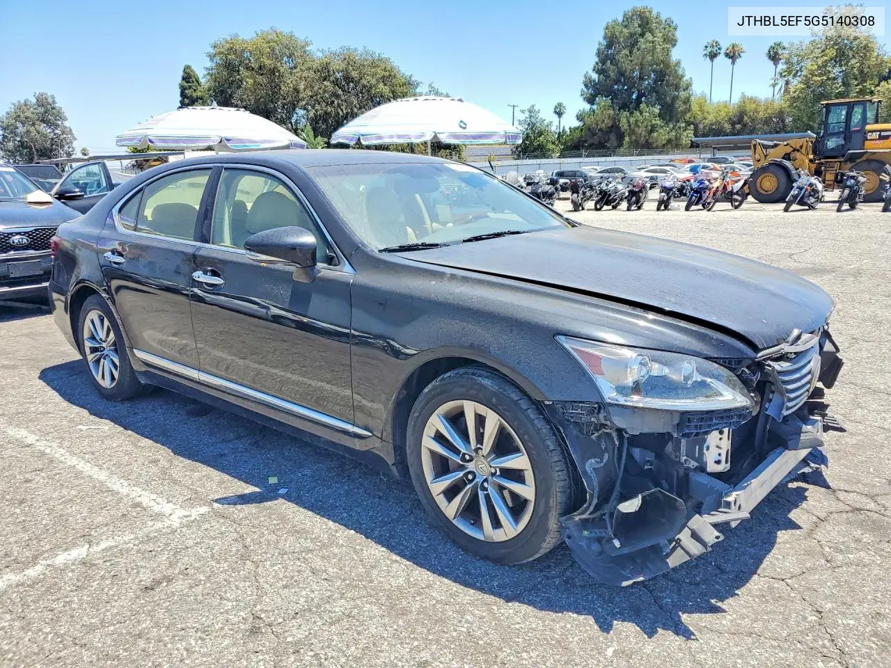 2016 Lexus Ls 460 VIN: JTHBL5EF5G5140308 Lot: 59376106