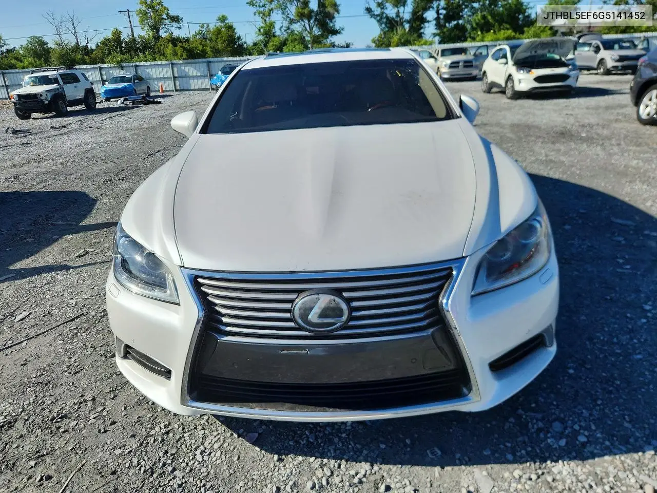 2016 Lexus Ls 460 VIN: JTHBL5EF6G5141452 Lot: 59547276