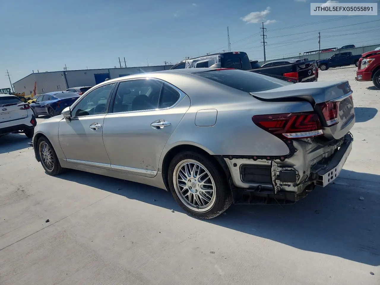 2016 Lexus Ls 460L VIN: JTHGL5EFXG5055891 Lot: 60481706