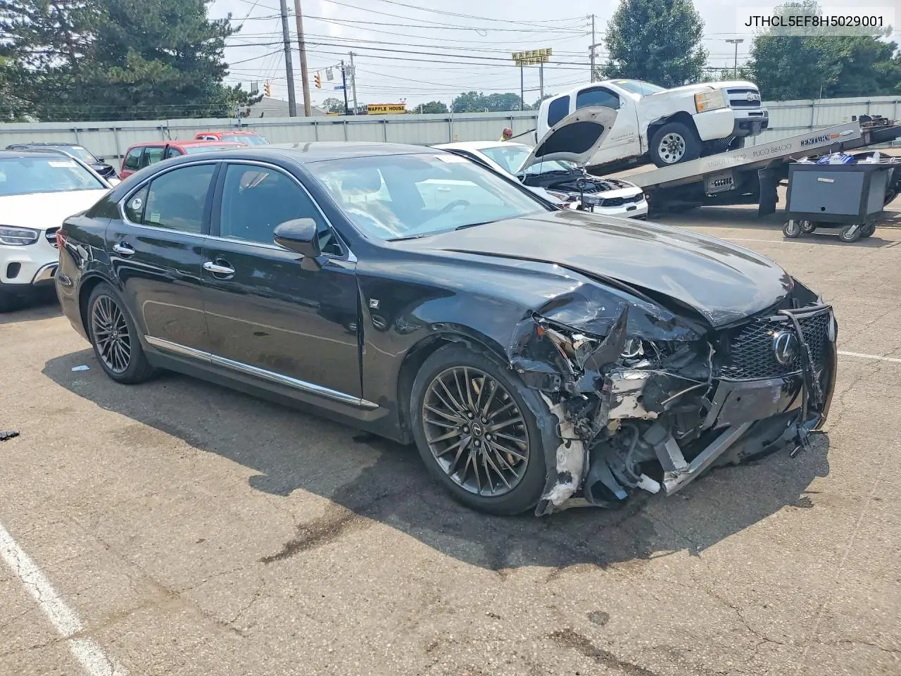 2017 Lexus Ls 460 VIN: JTHCL5EF8H5029001 Lot: 61616466