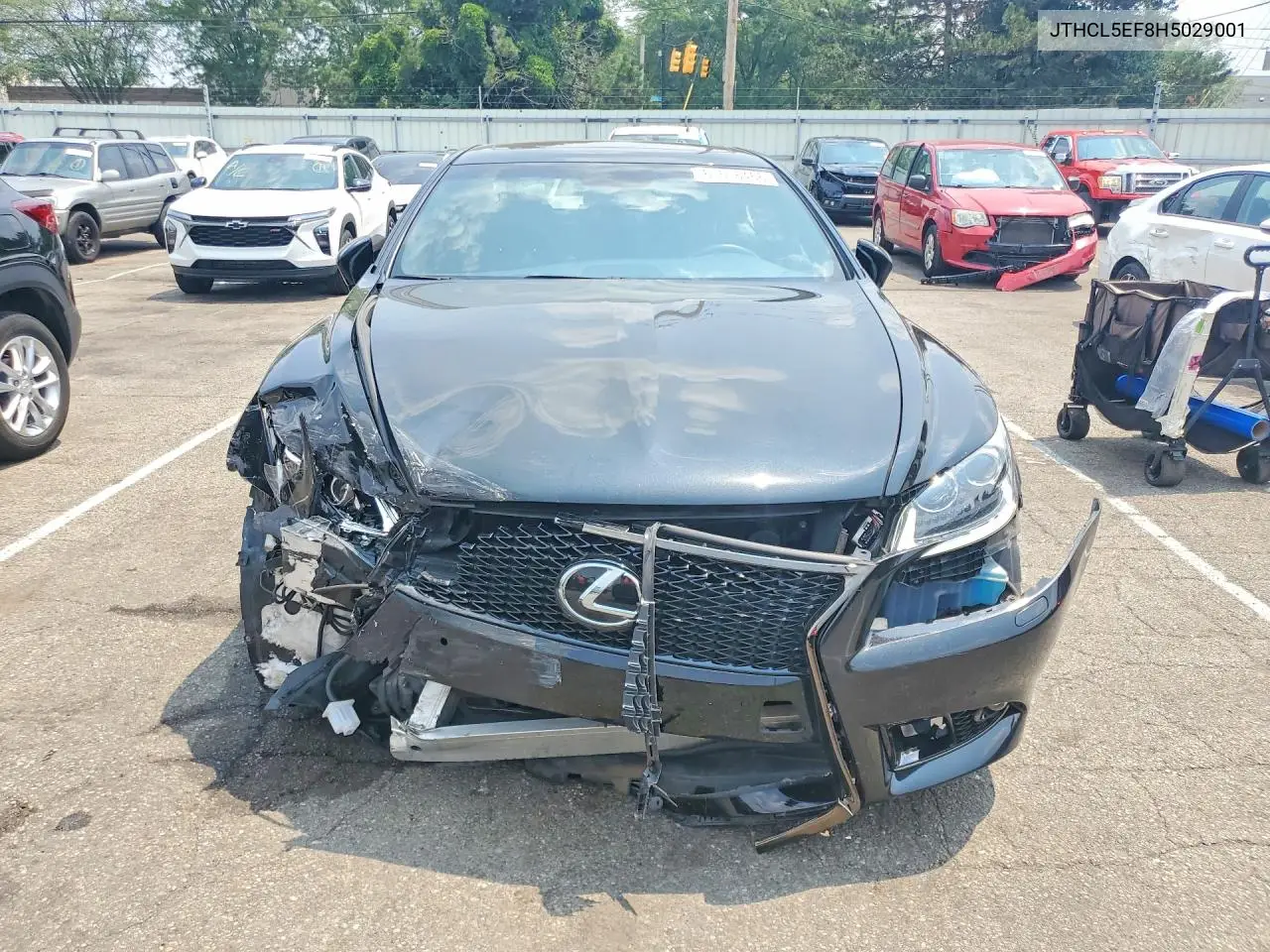 2017 Lexus Ls 460 VIN: JTHCL5EF8H5029001 Lot: 61616466