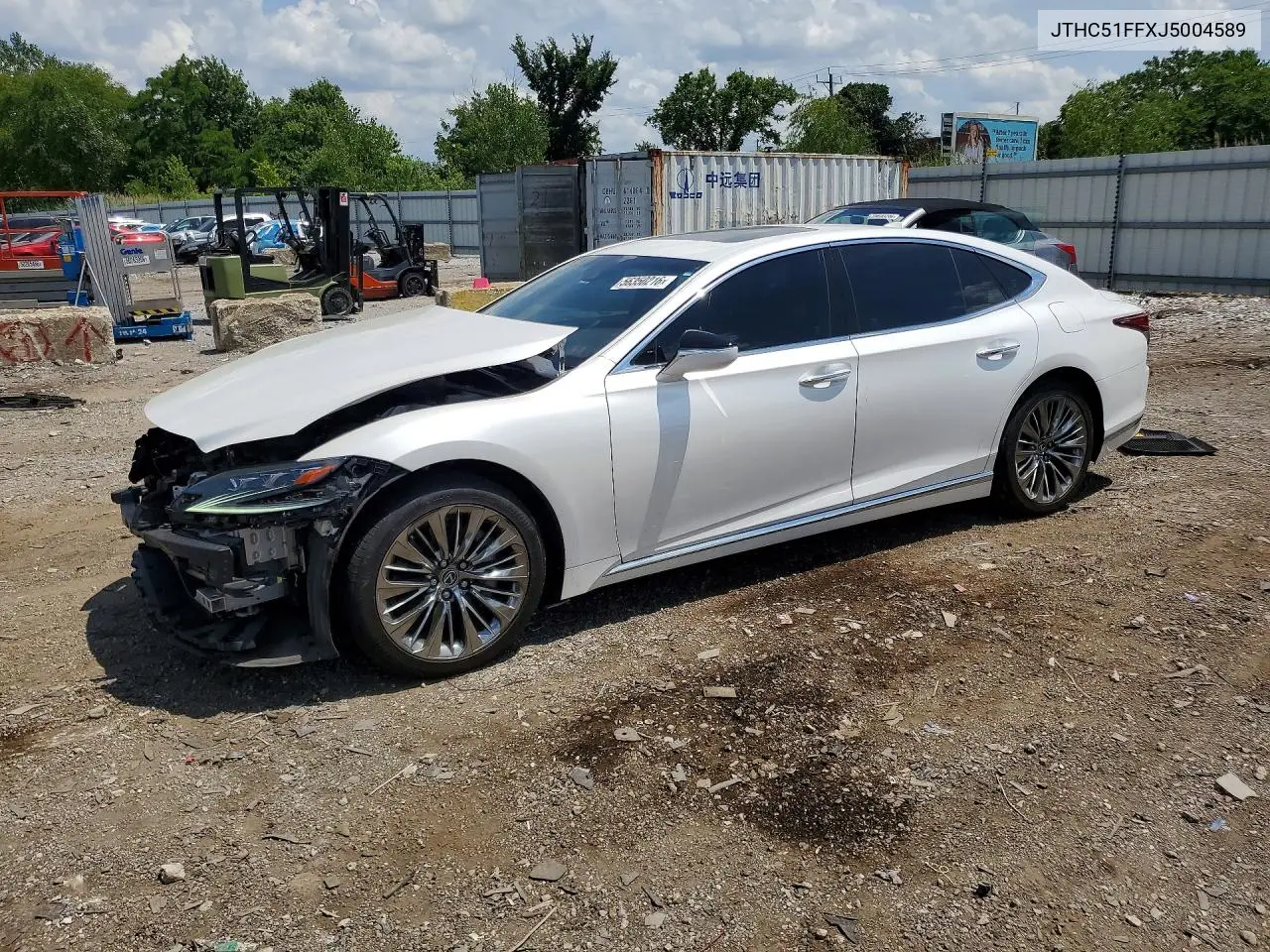 2018 Lexus Ls 500 Base VIN: JTHC51FFXJ5004589 Lot: 56350216