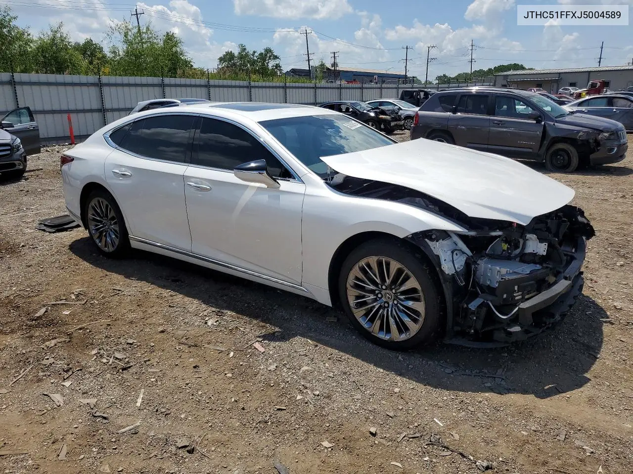 2018 Lexus Ls 500 Base VIN: JTHC51FFXJ5004589 Lot: 56350216