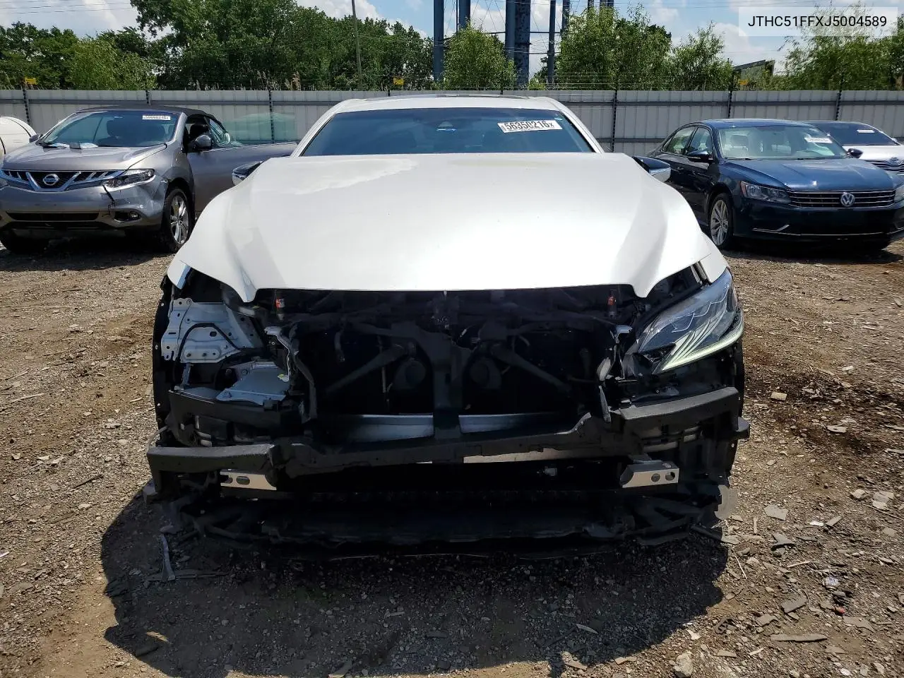 2018 Lexus Ls 500 Base VIN: JTHC51FFXJ5004589 Lot: 56350216