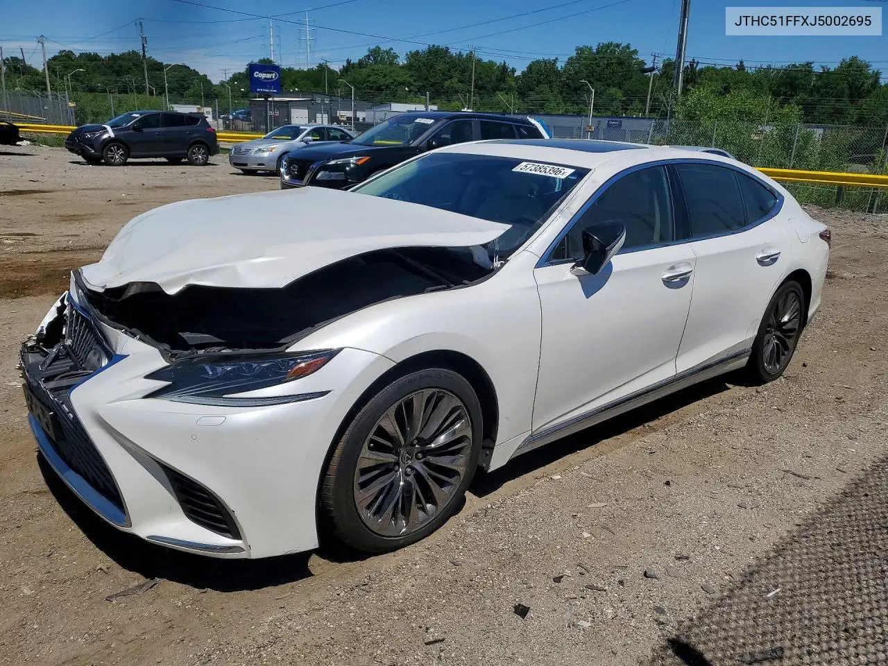 2018 Lexus Ls 500 Base VIN: JTHC51FFXJ5002695 Lot: 57385396
