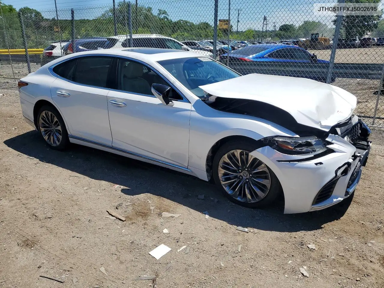 2018 Lexus Ls 500 Base VIN: JTHC51FFXJ5002695 Lot: 57385396