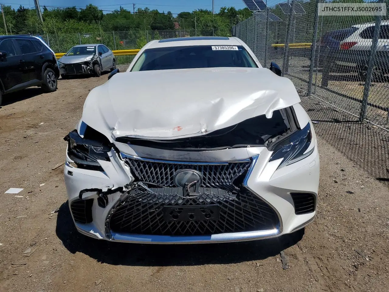 2018 Lexus Ls 500 Base VIN: JTHC51FFXJ5002695 Lot: 57385396