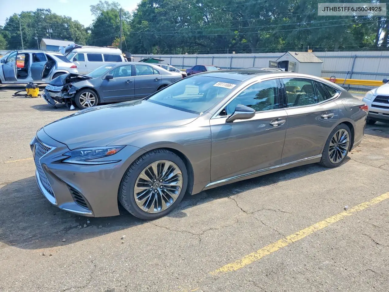 2018 Lexus Ls 500 Base VIN: JTHB51FF6J5004925 Lot: 59111886