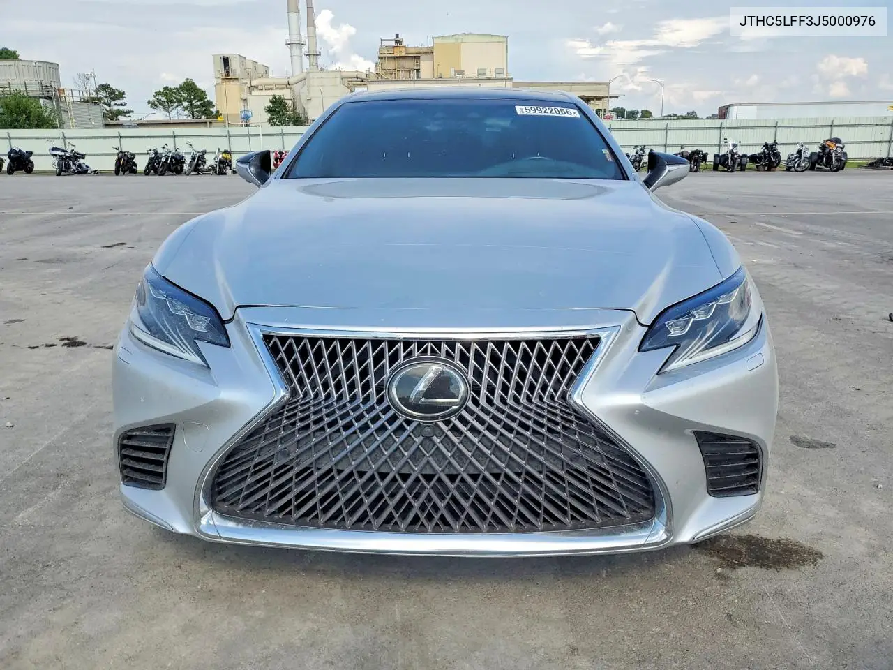 2018 Lexus Ls 500 VIN: JTHC5LFF3J5000976 Lot: 59922056