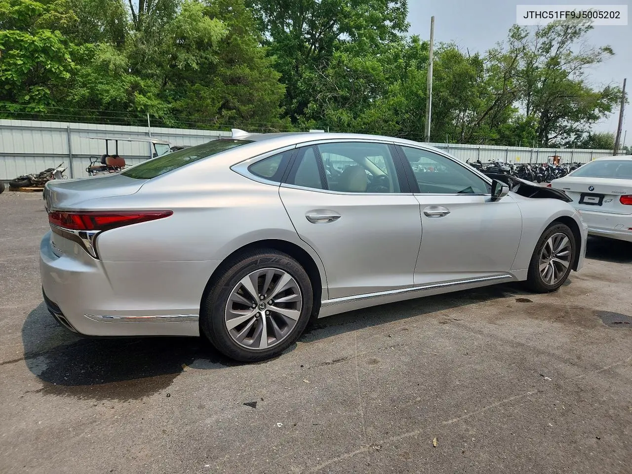 2018 Lexus Ls 500 Base VIN: JTHC51FF9J5005202 Lot: 60610186