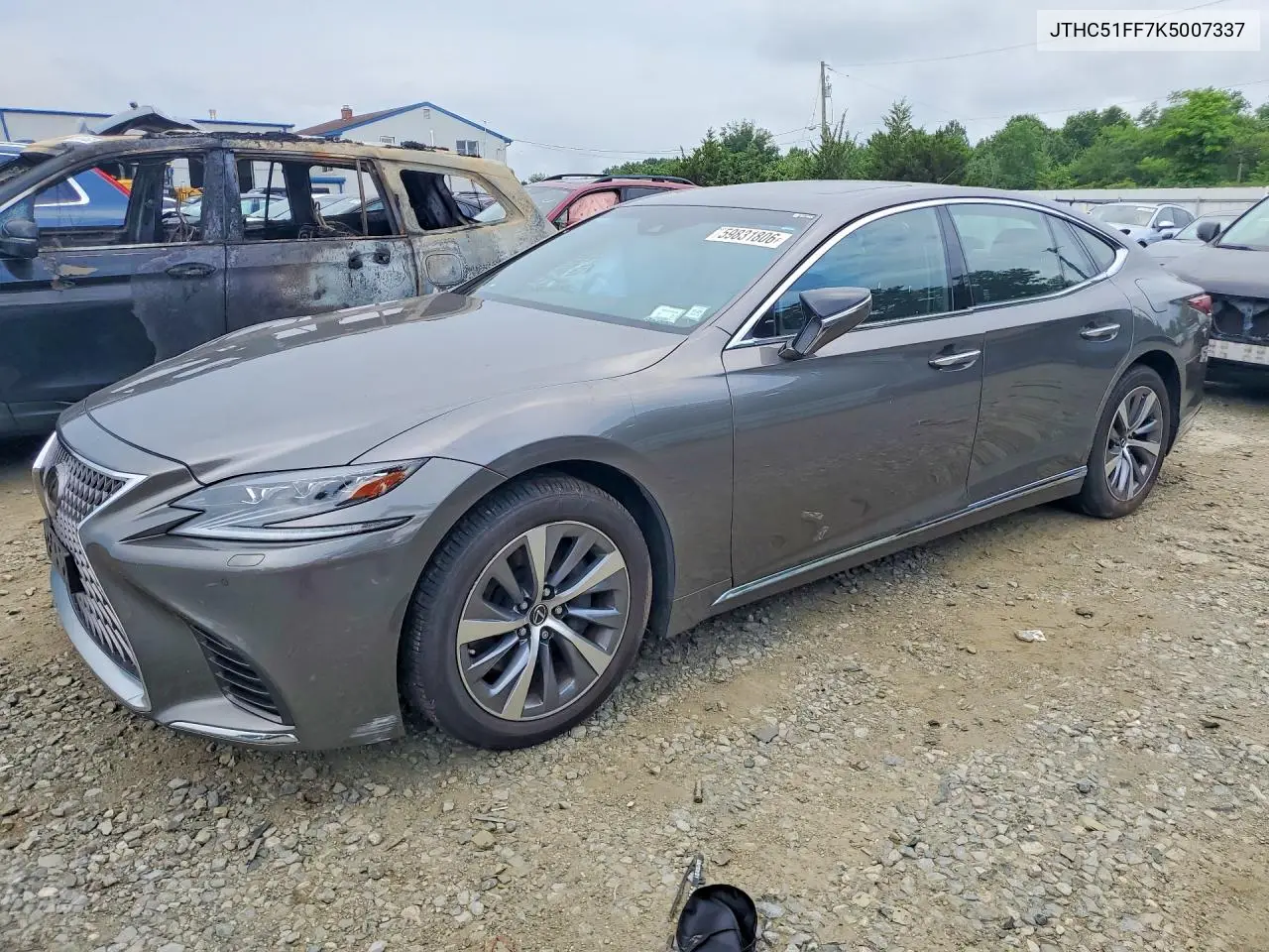 2019 Lexus Ls 500 Base VIN: JTHC51FF7K5007337 Lot: 59831806