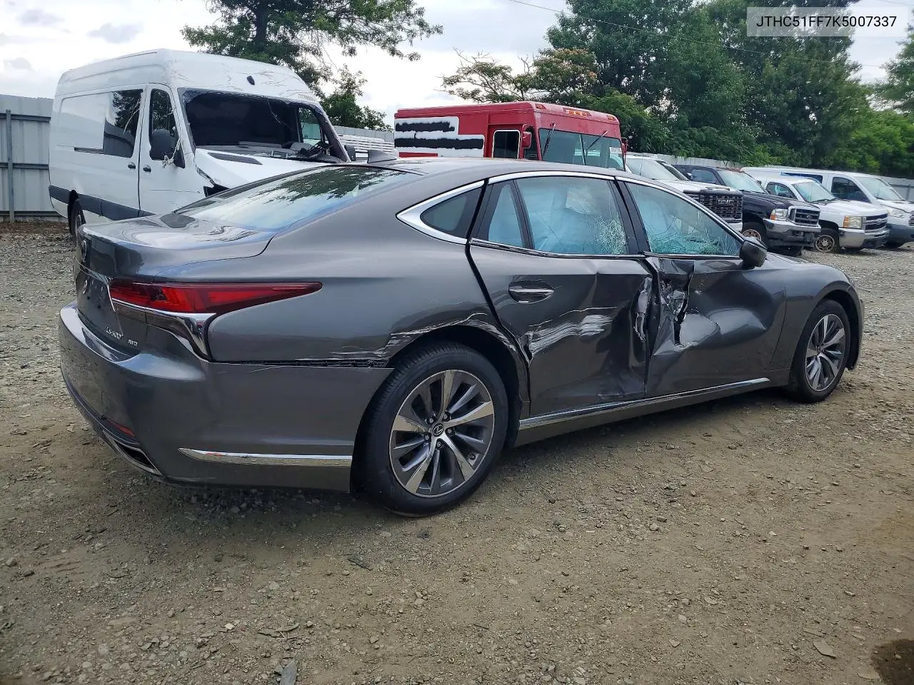 2019 Lexus Ls 500 Base VIN: JTHC51FF7K5007337 Lot: 59831806