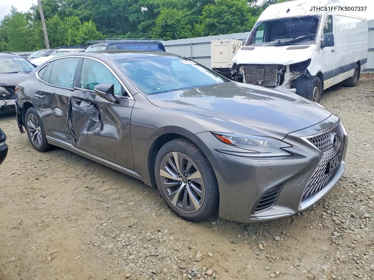 2019 Lexus Ls 500 Base VIN: JTHC51FF7K5007337 Lot: 59831806