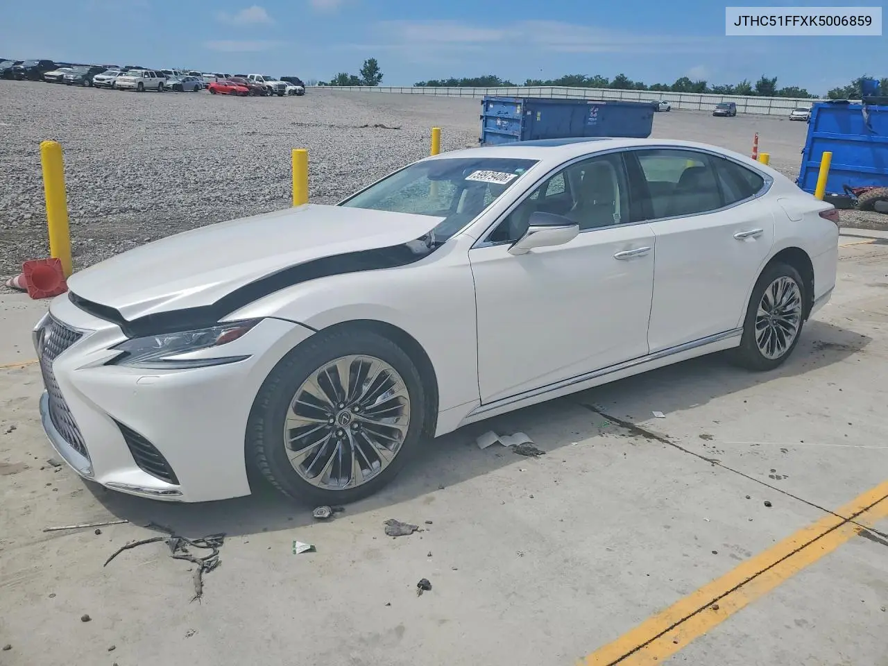 2019 Lexus Ls 500 Base VIN: JTHC51FFXK5006859 Lot: 59979406