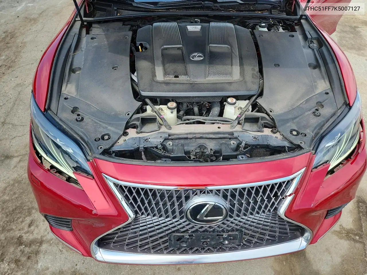 2019 Lexus Ls 500 Base VIN: JTHC51FF7K5007127 Lot: 60548276