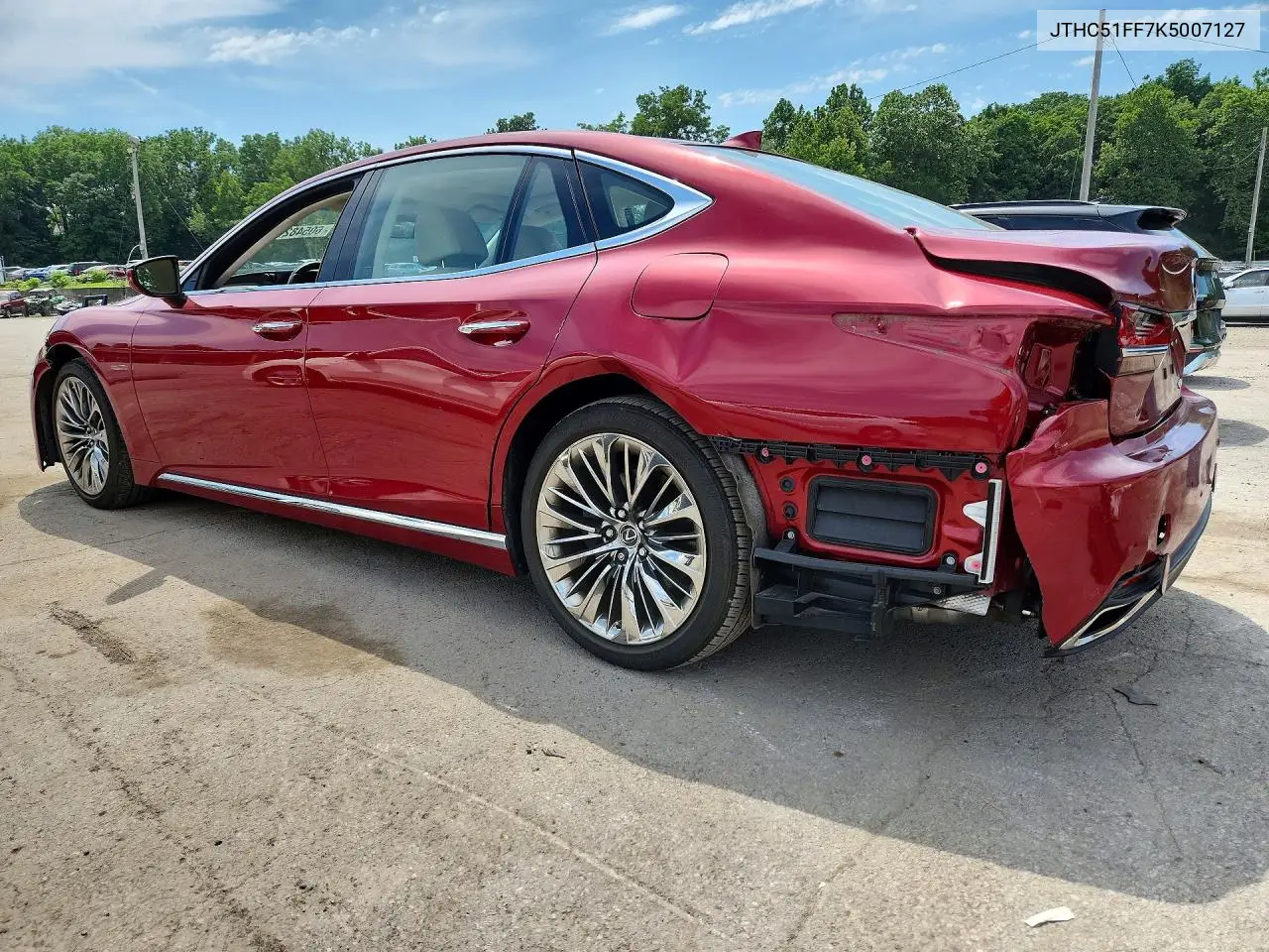 2019 Lexus Ls 500 Base VIN: JTHC51FF7K5007127 Lot: 60548276