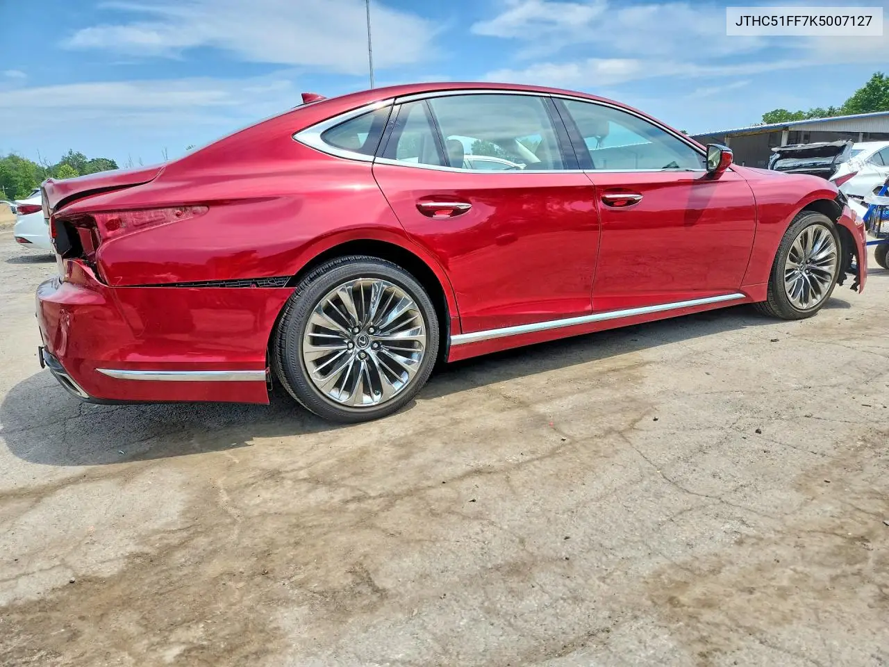 2019 Lexus Ls 500 Base VIN: JTHC51FF7K5007127 Lot: 60548276