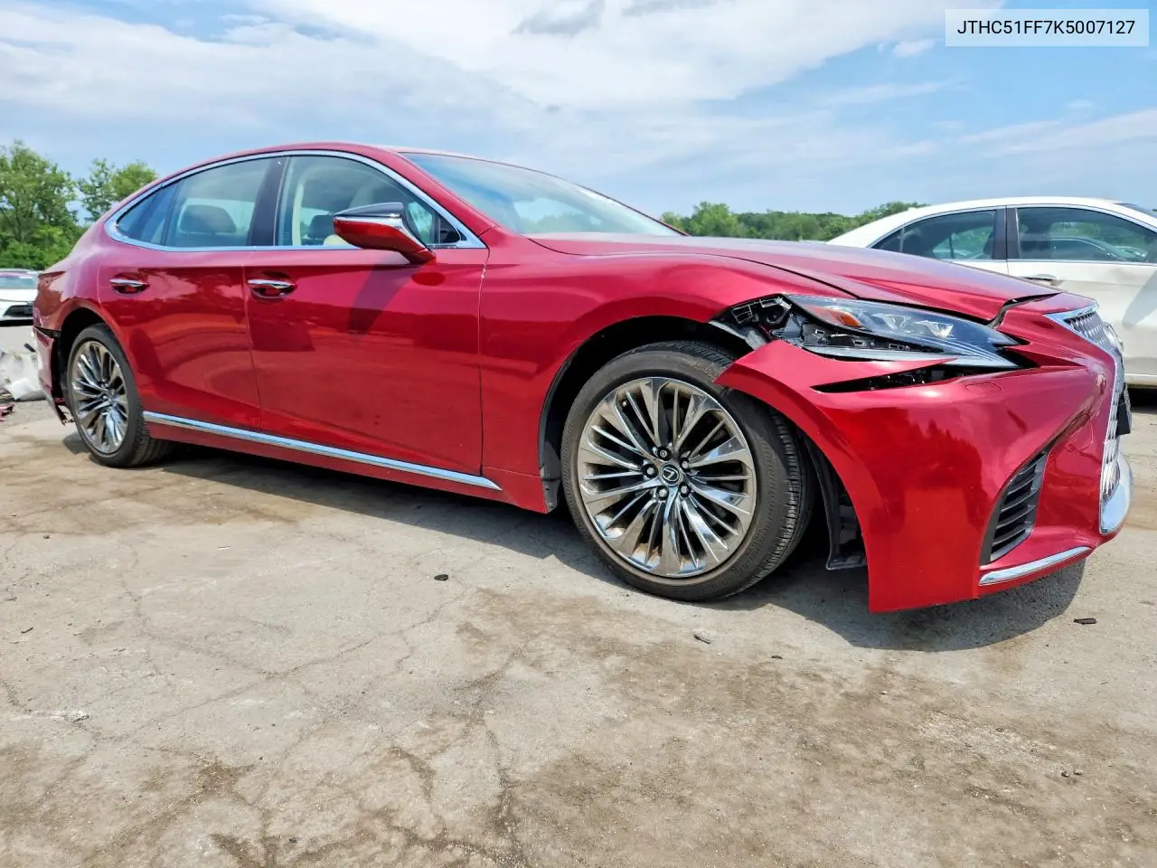 2019 Lexus Ls 500 Base VIN: JTHC51FF7K5007127 Lot: 60548276