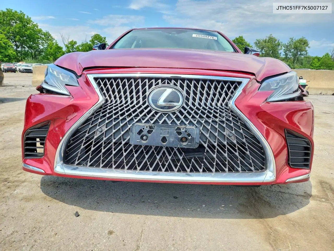 2019 Lexus Ls 500 Base VIN: JTHC51FF7K5007127 Lot: 60548276