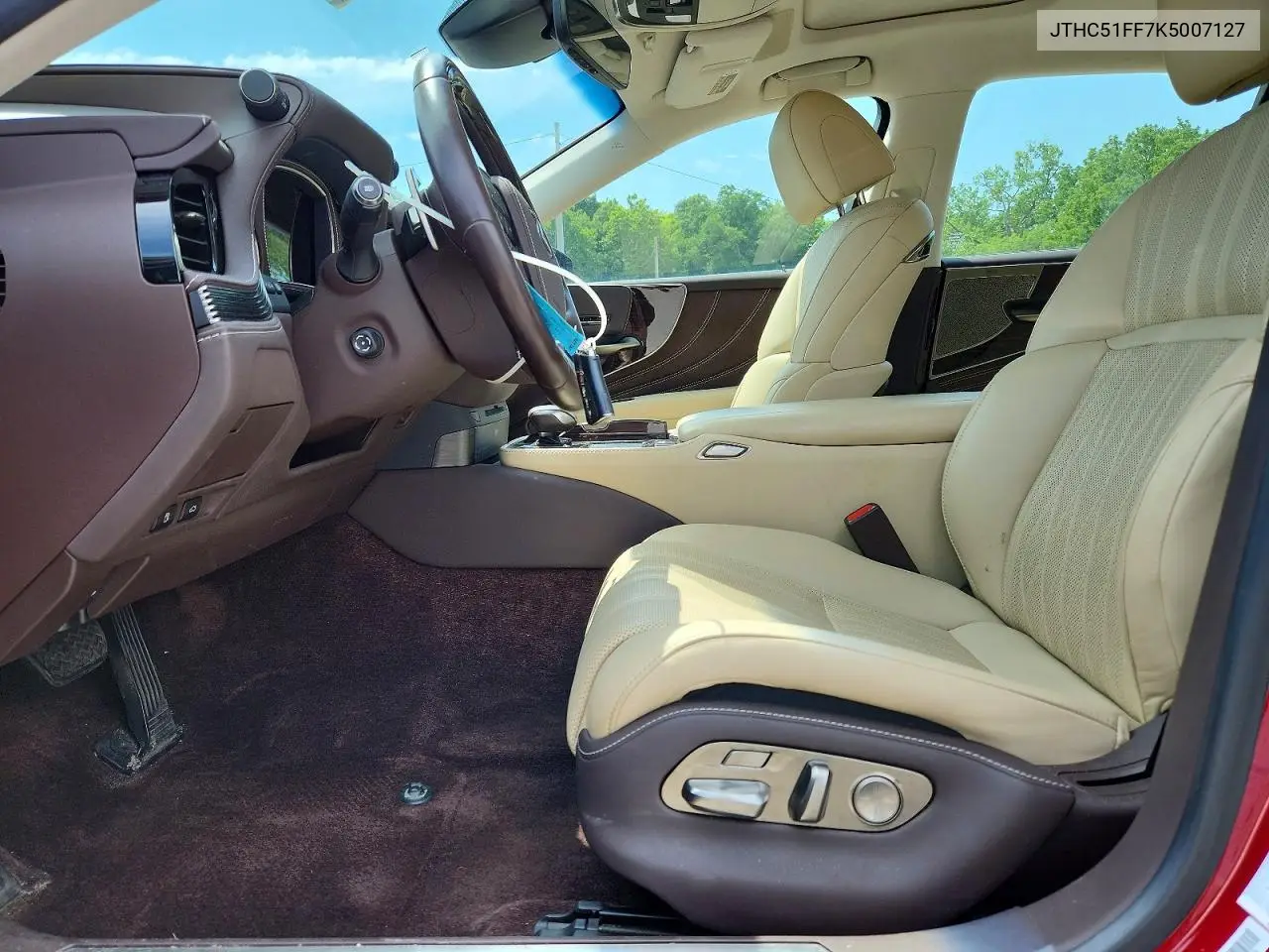 2019 Lexus Ls 500 Base VIN: JTHC51FF7K5007127 Lot: 60548276