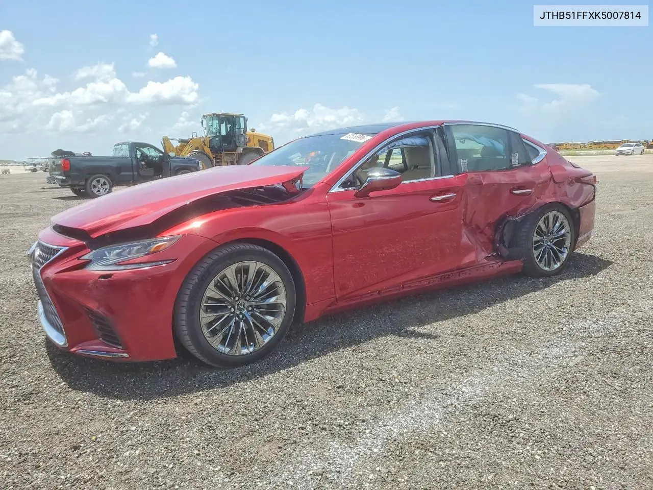 2019 Lexus Ls 500 Base VIN: JTHB51FFXK5007814 Lot: 60558906