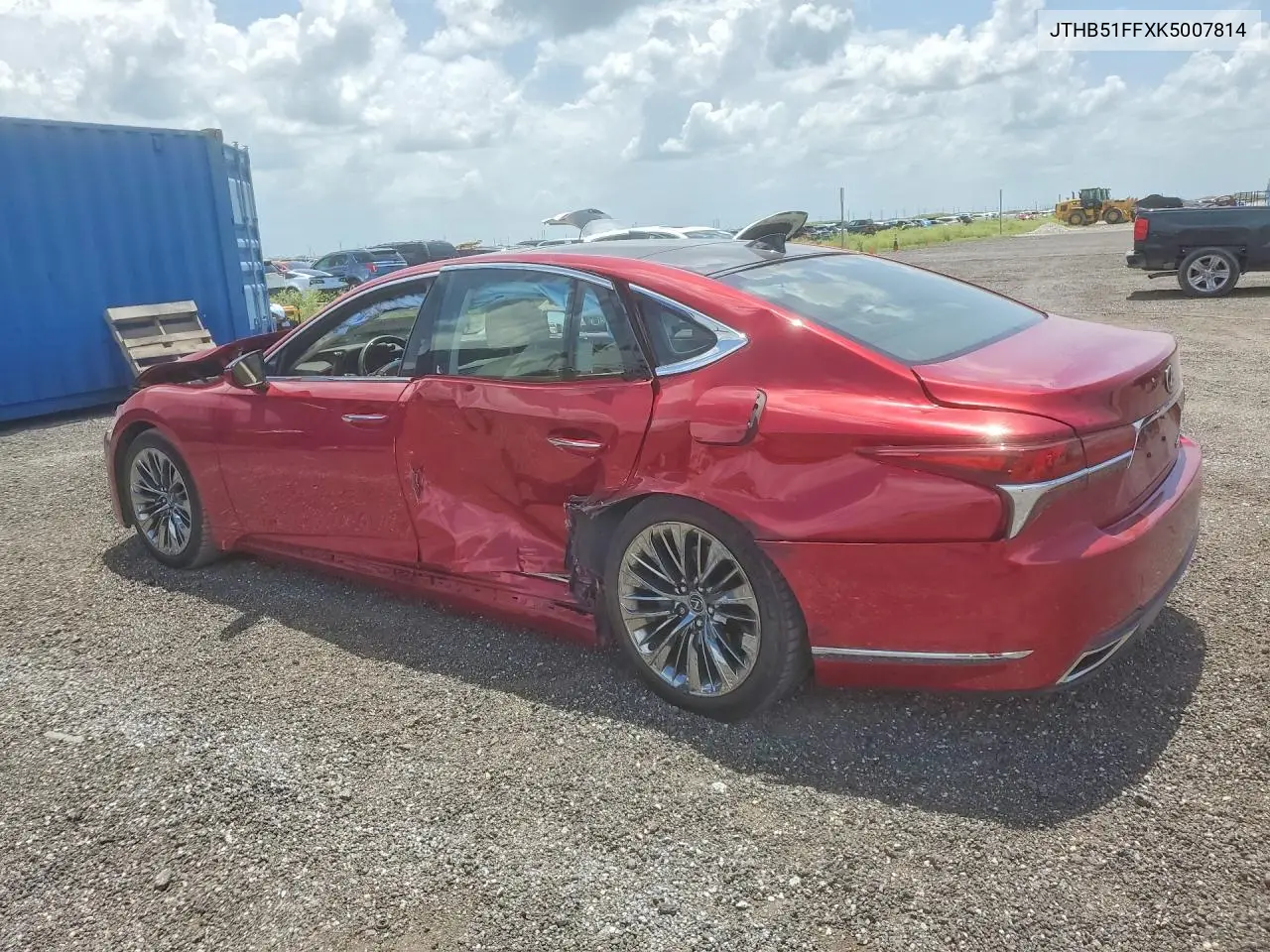 2019 Lexus Ls 500 Base VIN: JTHB51FFXK5007814 Lot: 60558906