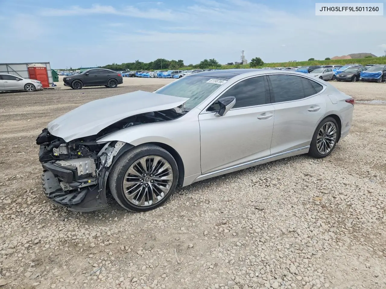 2020 Lexus Ls 500 Base VIN: JTHG5LFF9L5011260 Lot: 61198796