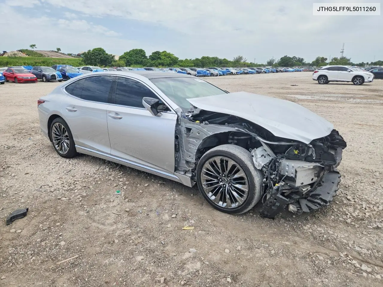 2020 Lexus Ls 500 Base VIN: JTHG5LFF9L5011260 Lot: 61198796