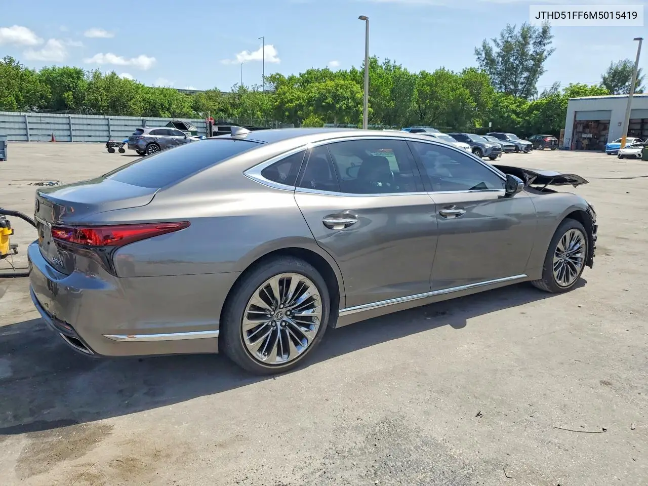 2021 Lexus Ls 500 Base VIN: JTHD51FF6M5015419 Lot: 61137546