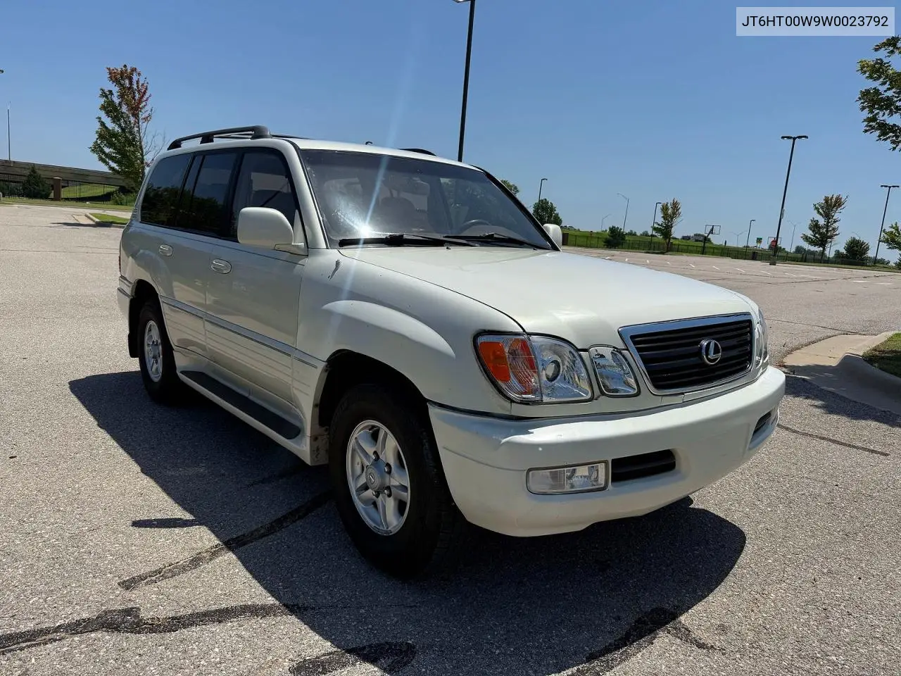 1998 Lexus Lx 470 VIN: JT6HT00W9W0023792 Lot: 62101506