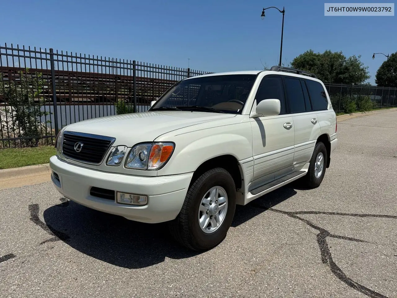 1998 Lexus Lx 470 VIN: JT6HT00W9W0023792 Lot: 62101506