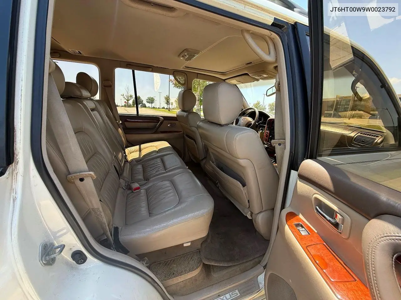 1998 Lexus Lx 470 VIN: JT6HT00W9W0023792 Lot: 62101506