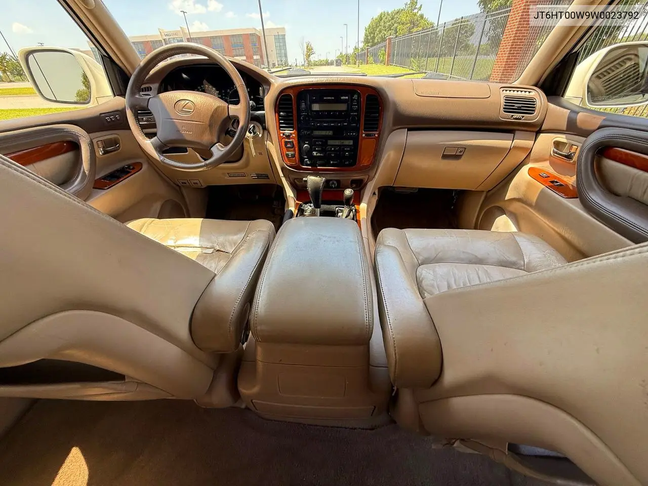 1998 Lexus Lx 470 VIN: JT6HT00W9W0023792 Lot: 62101506