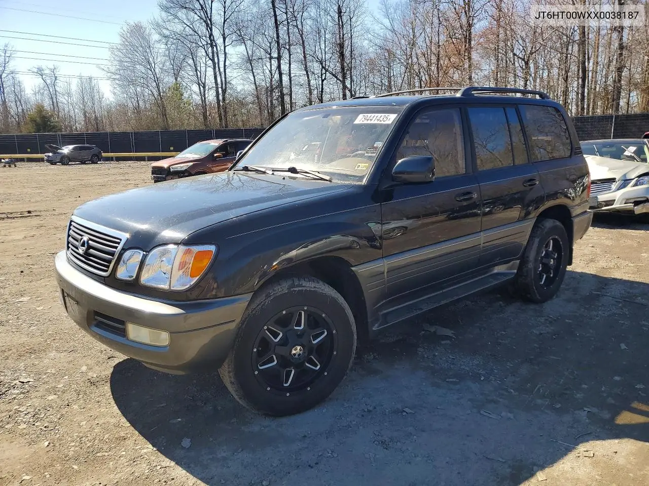 1999 Lexus Lx 470 Base VIN: JT6HT00WXX0038187 Lot: 79441435