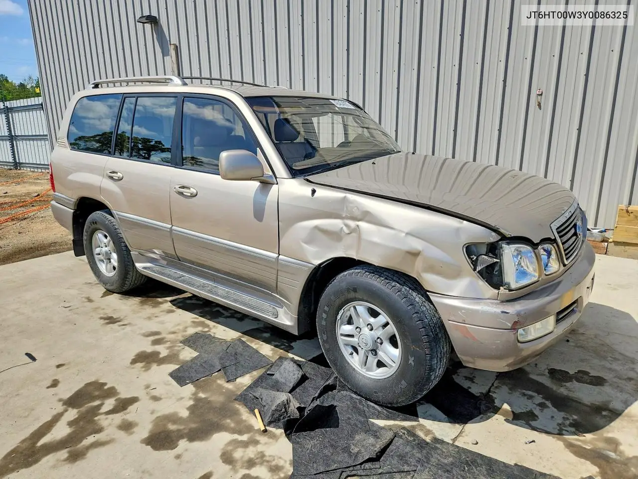 2000 Lexus Lx 470 Base VIN: JT6HT00W3Y0086325 Lot: 48484886