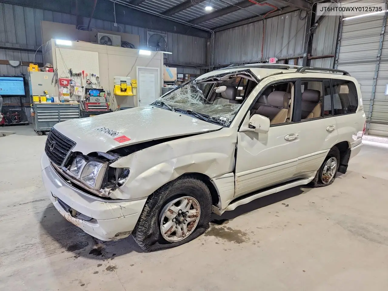 2000 Lexus Lx 470 VIN: JT6HT00WXY0125735 Lot: 51516436