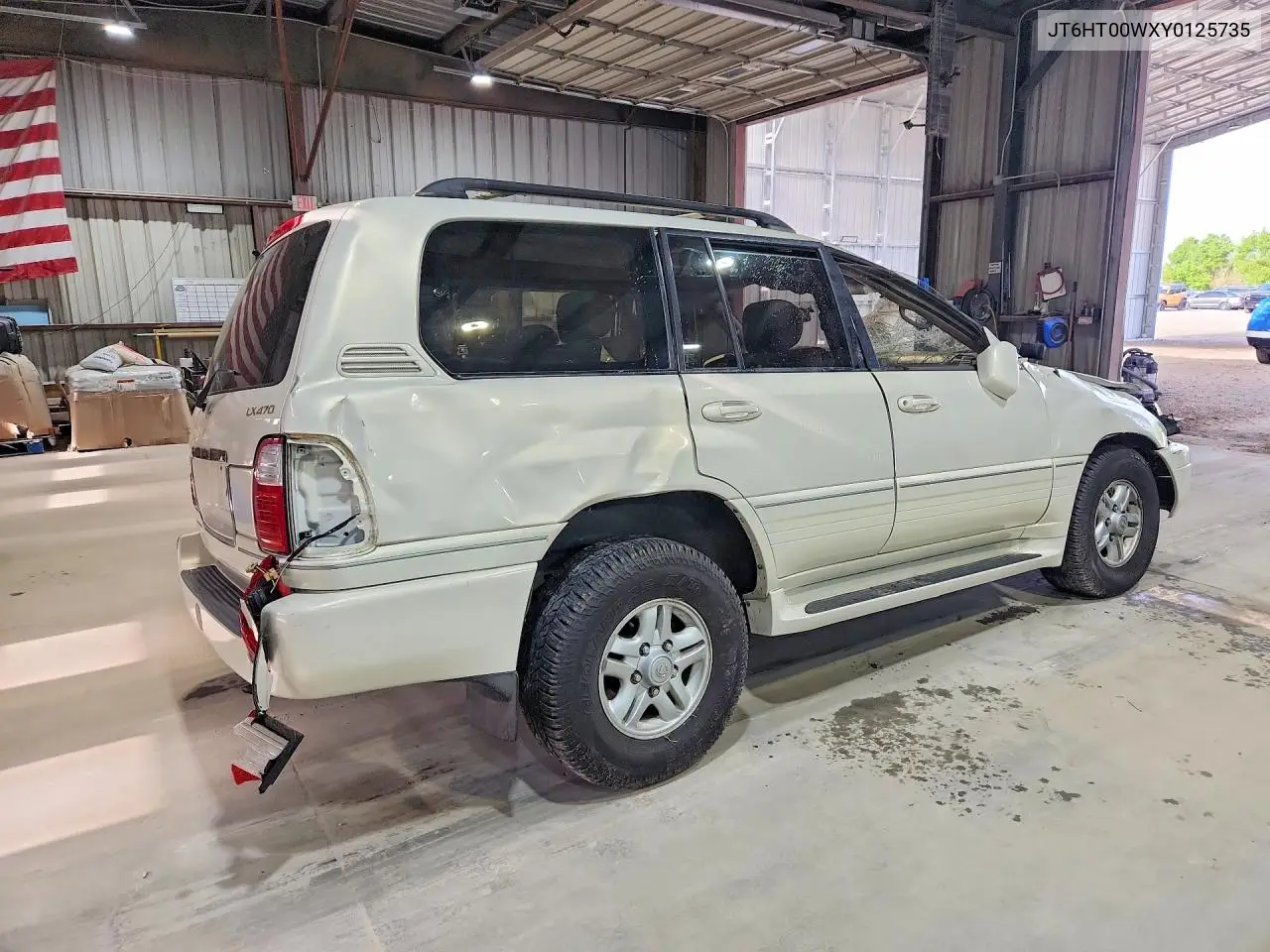 2000 Lexus Lx 470 VIN: JT6HT00WXY0125735 Lot: 51516436
