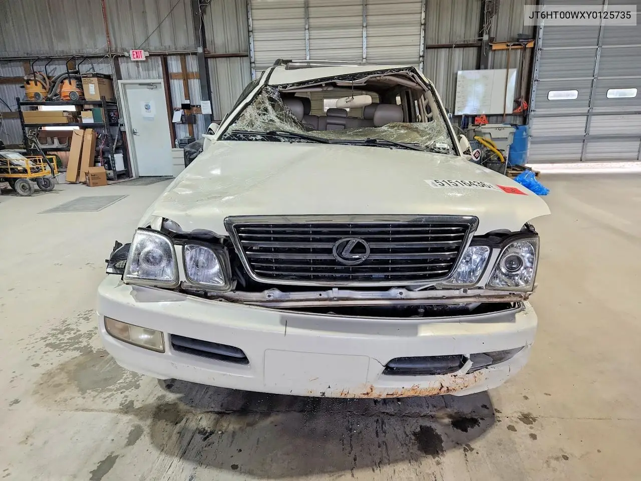 2000 Lexus Lx 470 VIN: JT6HT00WXY0125735 Lot: 51516436