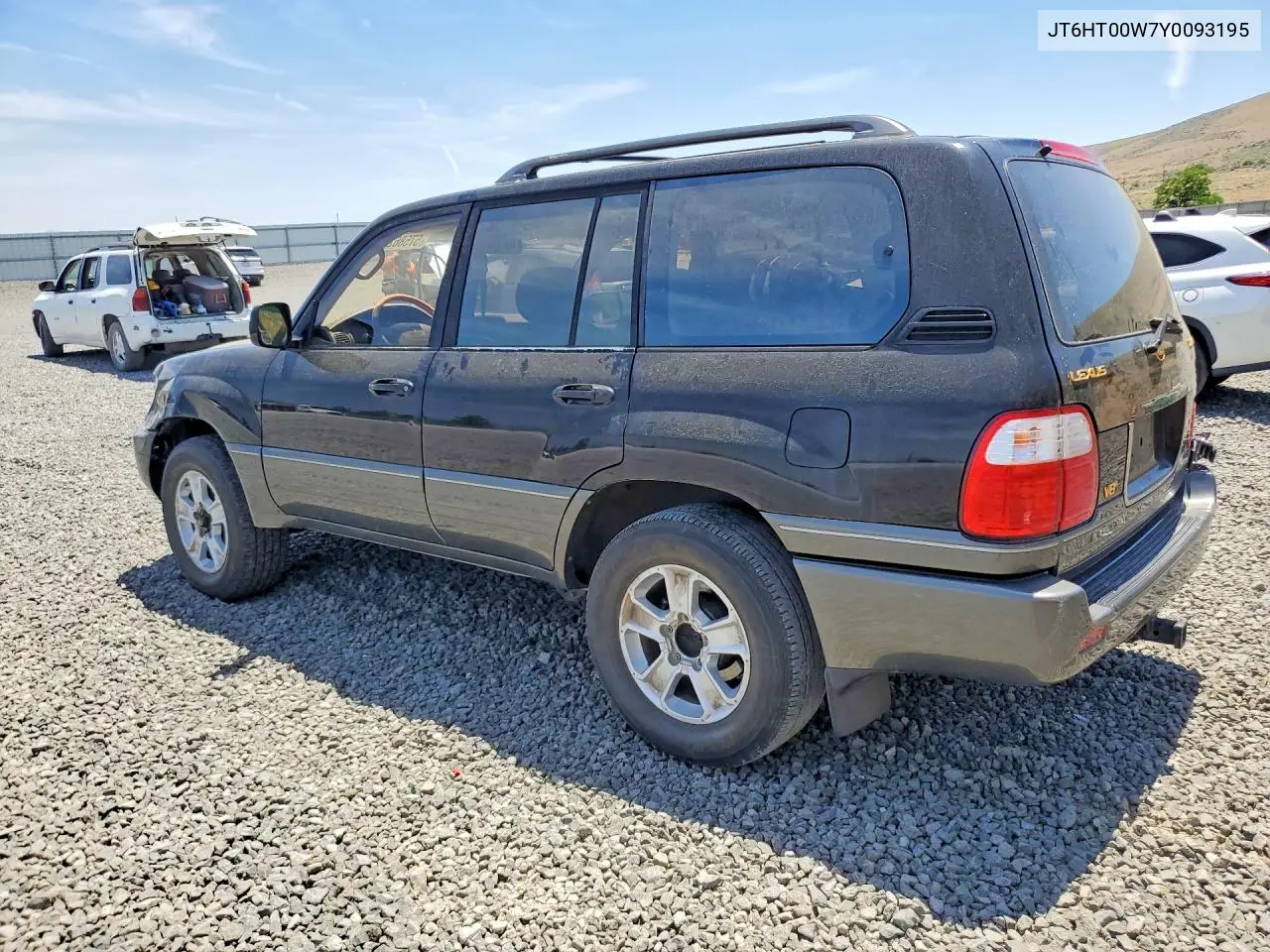 2000 Lexus Lx 470 VIN: JT6HT00W7Y0093195 Lot: 57586246