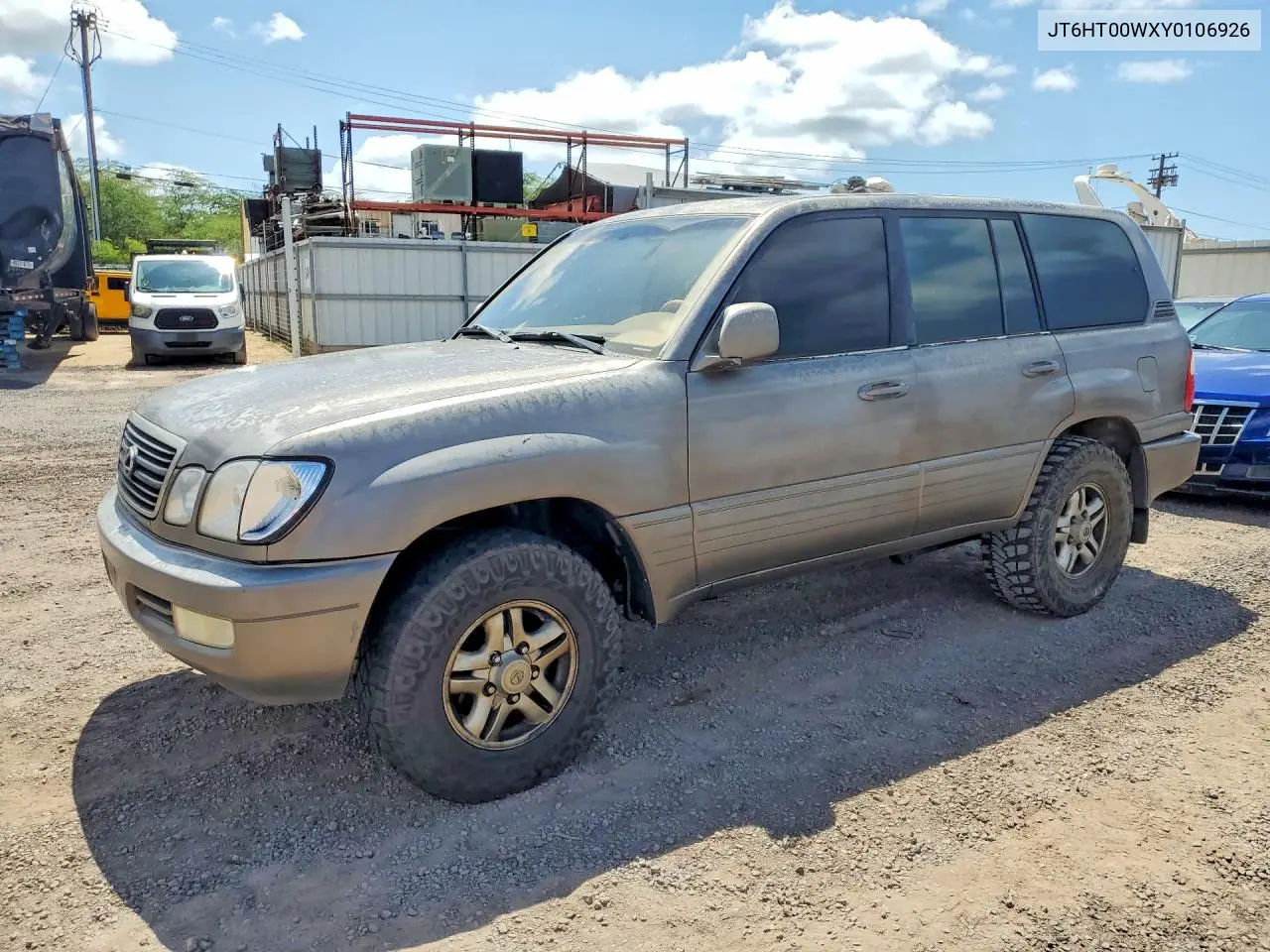 2000 Lexus Lx 470 VIN: JT6HT00WXY0106926 Lot: 61748786
