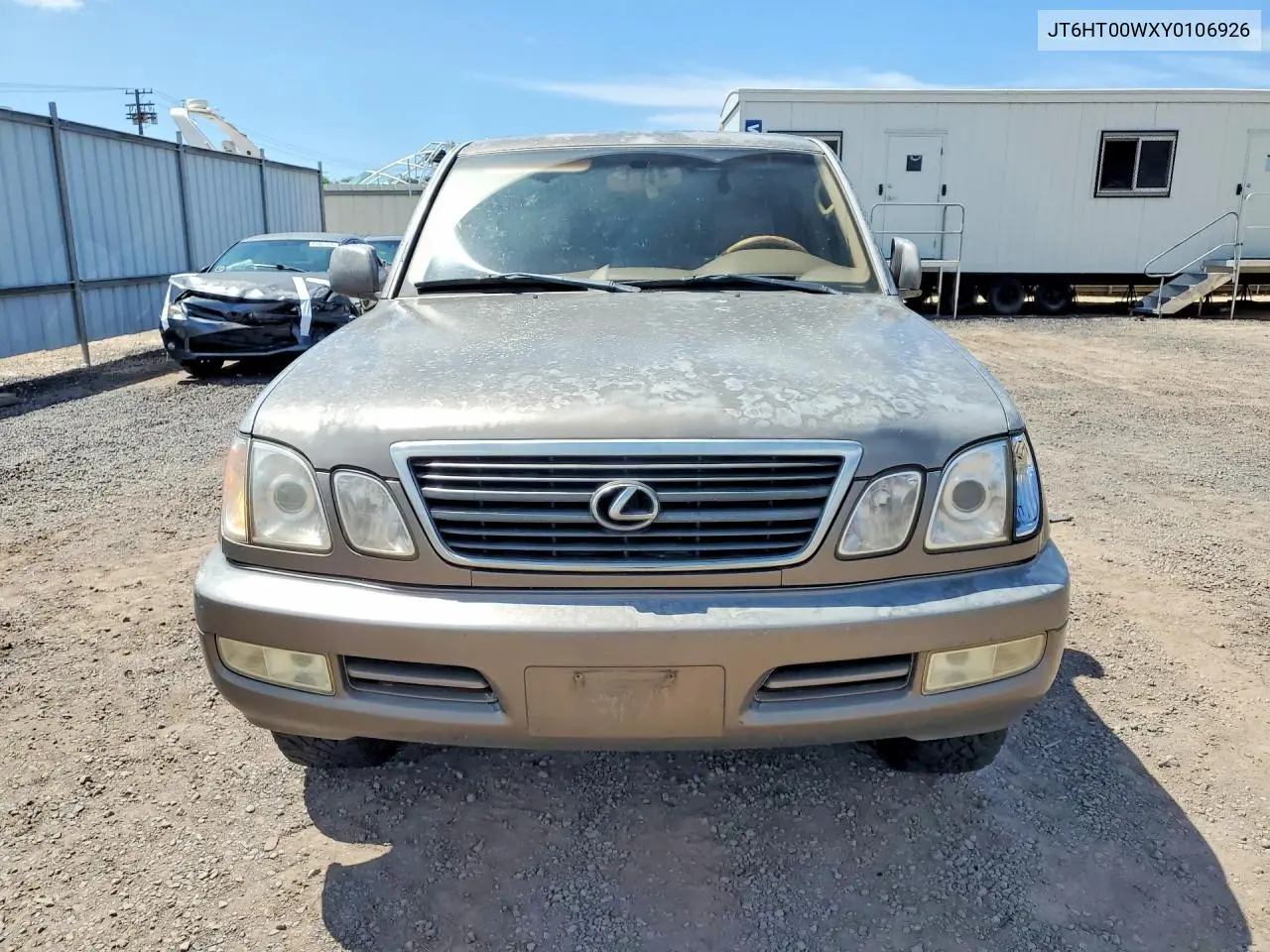 2000 Lexus Lx 470 VIN: JT6HT00WXY0106926 Lot: 61748786