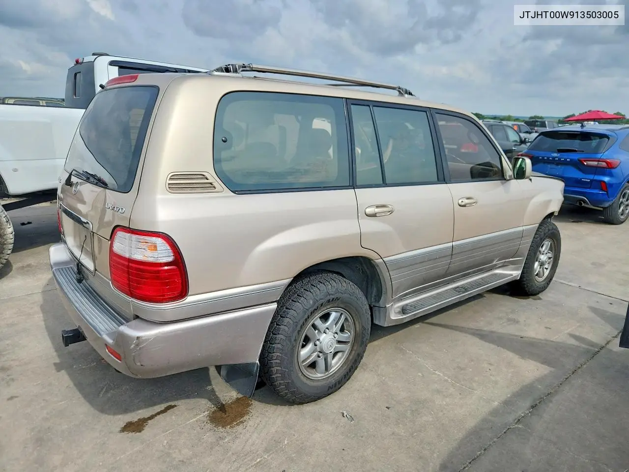 2001 Lexus Lx 470 VIN: JTJHT00W913503005 Lot: 54427316
