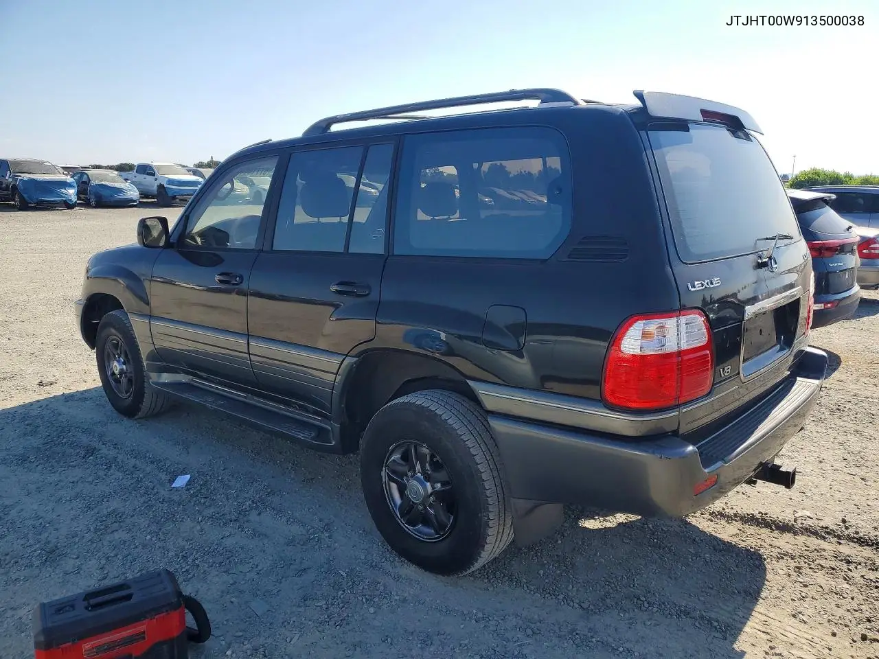 2001 Lexus Lx 470 VIN: JTJHT00W913500038 Lot: 57714446