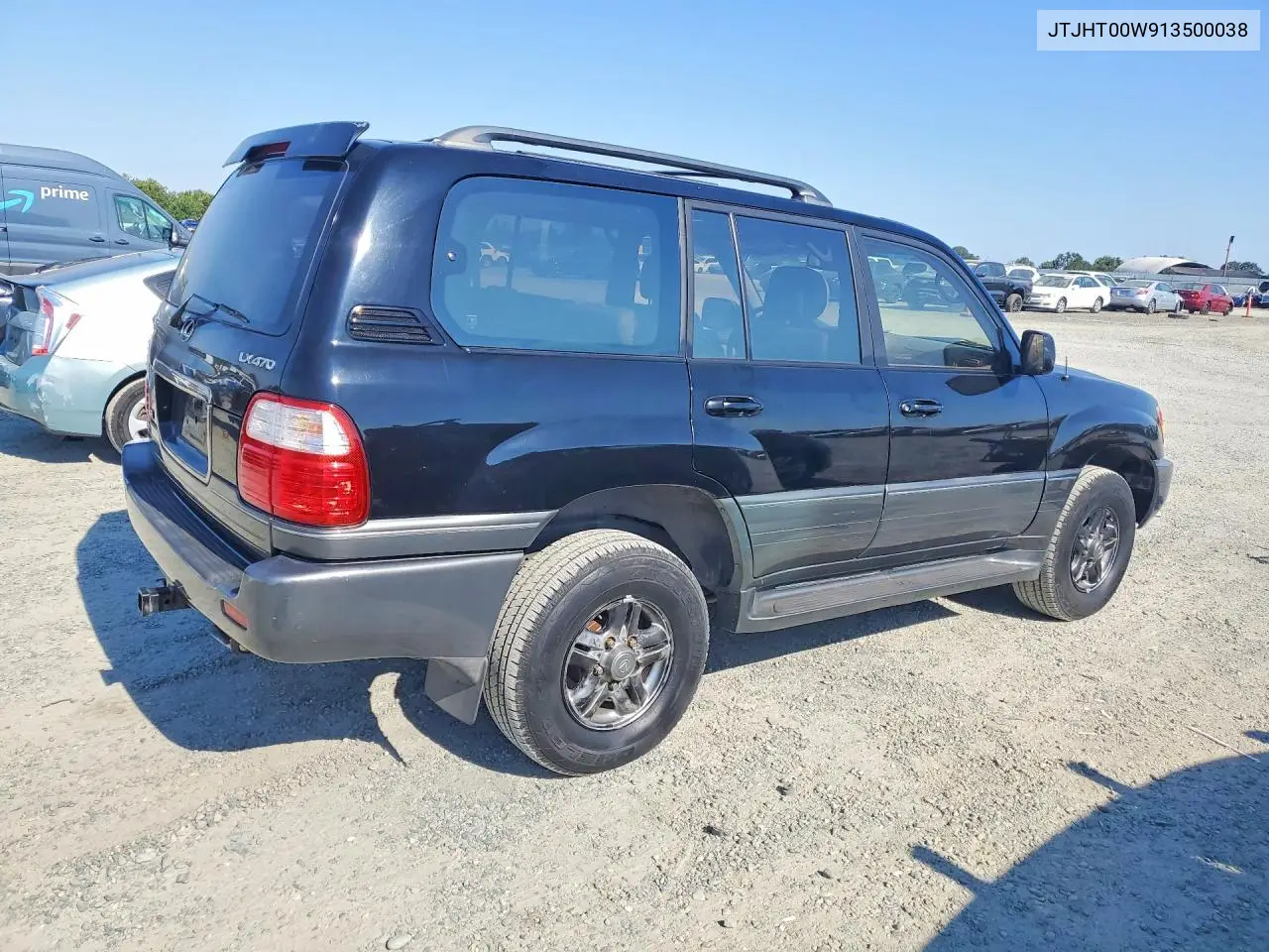 2001 Lexus Lx 470 VIN: JTJHT00W913500038 Lot: 57714446