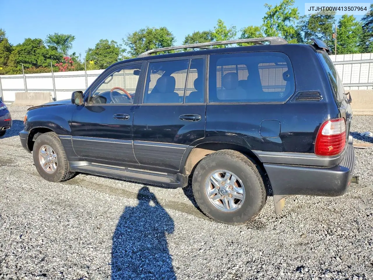 2001 Lexus Lx 470 VIN: JTJHT00W413507964 Lot: 59798436