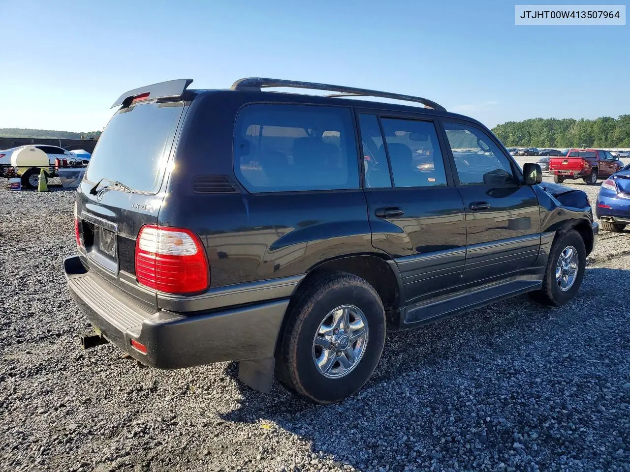 2001 Lexus Lx 470 VIN: JTJHT00W413507964 Lot: 59798436