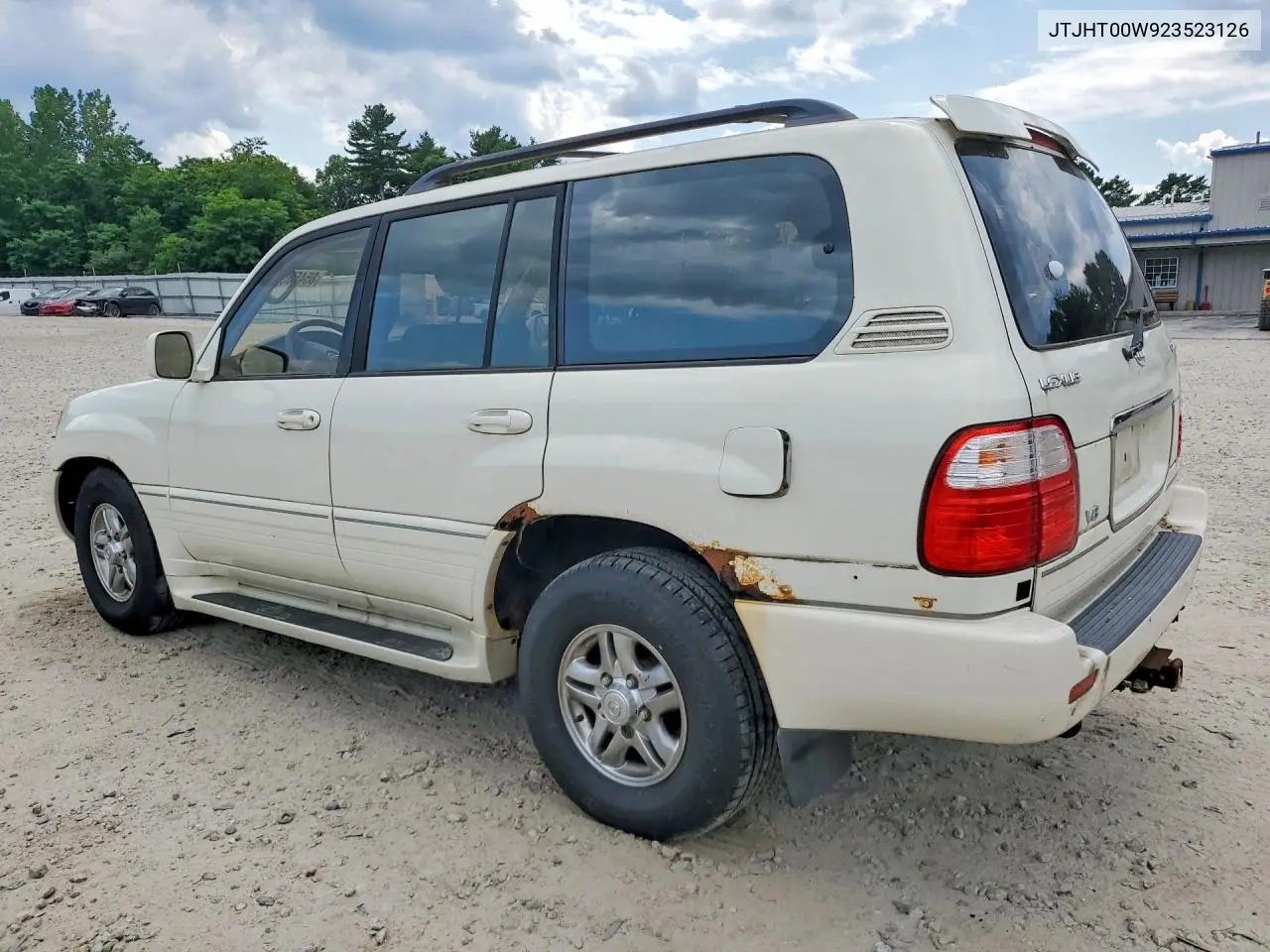 2002 Lexus Lx 470 VIN: JTJHT00W923523126 Lot: 85453545