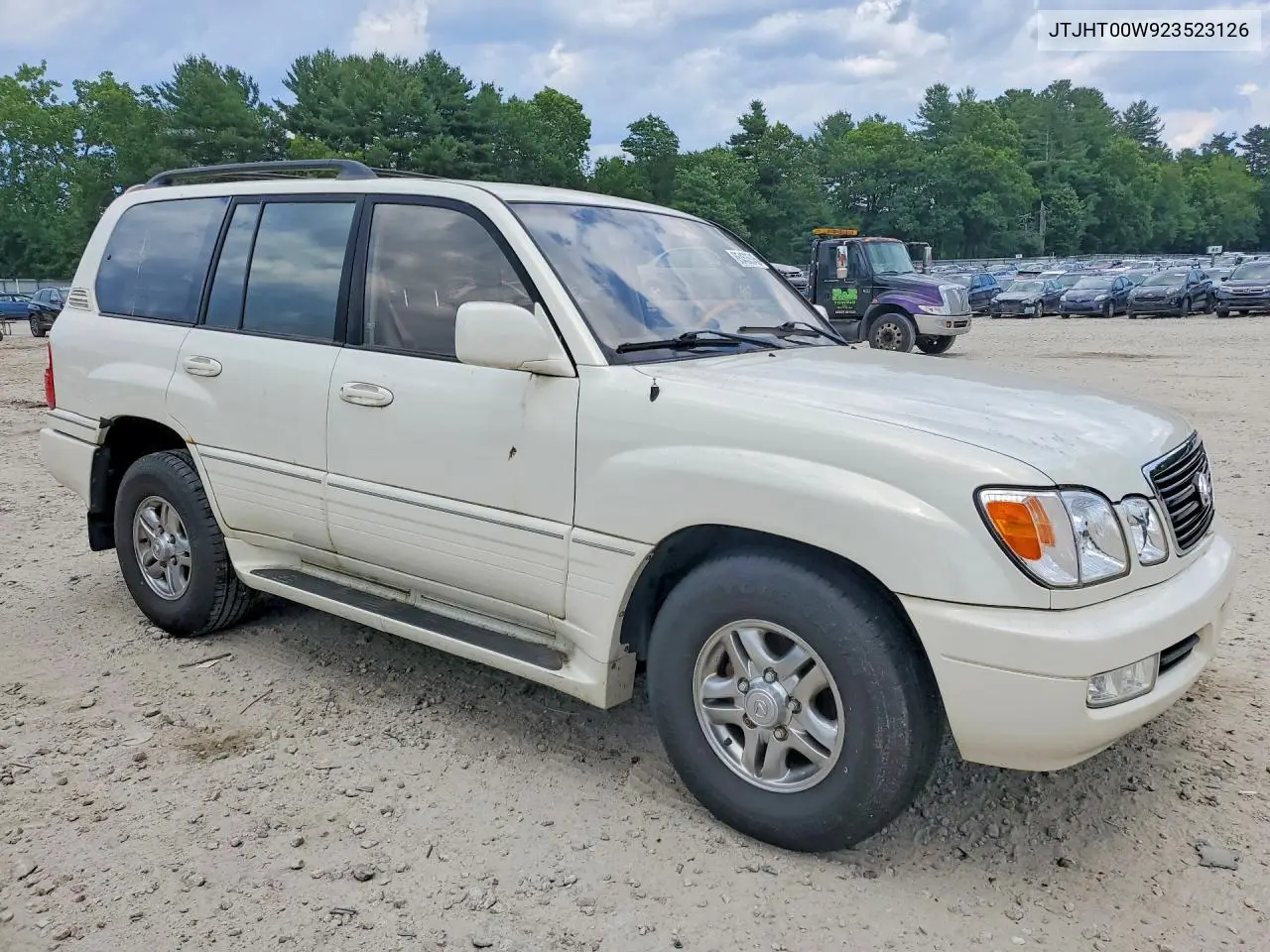 2002 Lexus Lx 470 VIN: JTJHT00W923523126 Lot: 85453545