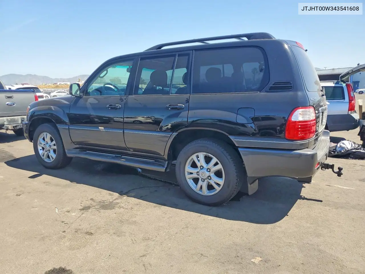 2004 Lexus Lx 470 VIN: JTJHT00W343541608 Lot: 53115446