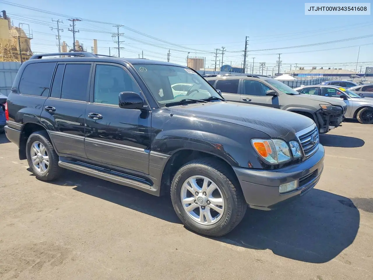 2004 Lexus Lx 470 VIN: JTJHT00W343541608 Lot: 53115446